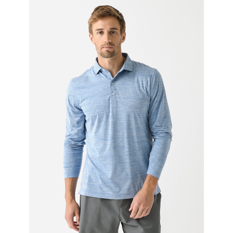 Johnnie-O Men’s Featherweight Swing Long Sleeve Polo