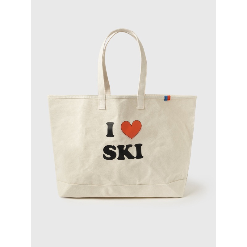 Kule The Over The Shoulder I Love Ski Tote Bag