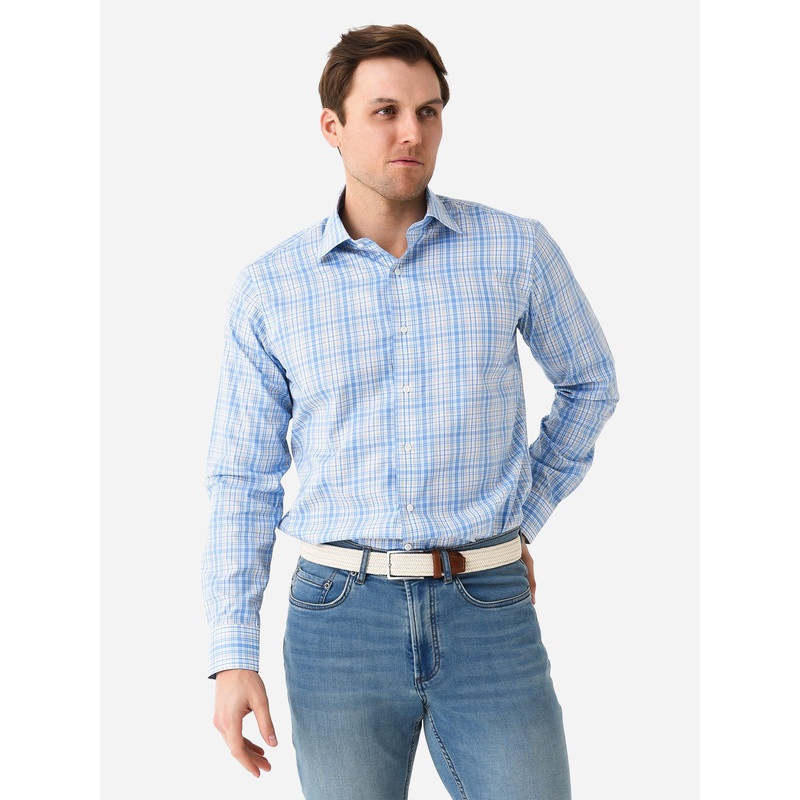 Peter Millar Crown Crafted Men’s Beechers Cotton Sport Shirt