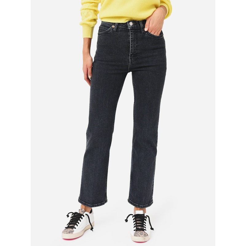 Re/Done Women’s 70s High Rise Stove Pipe Jean