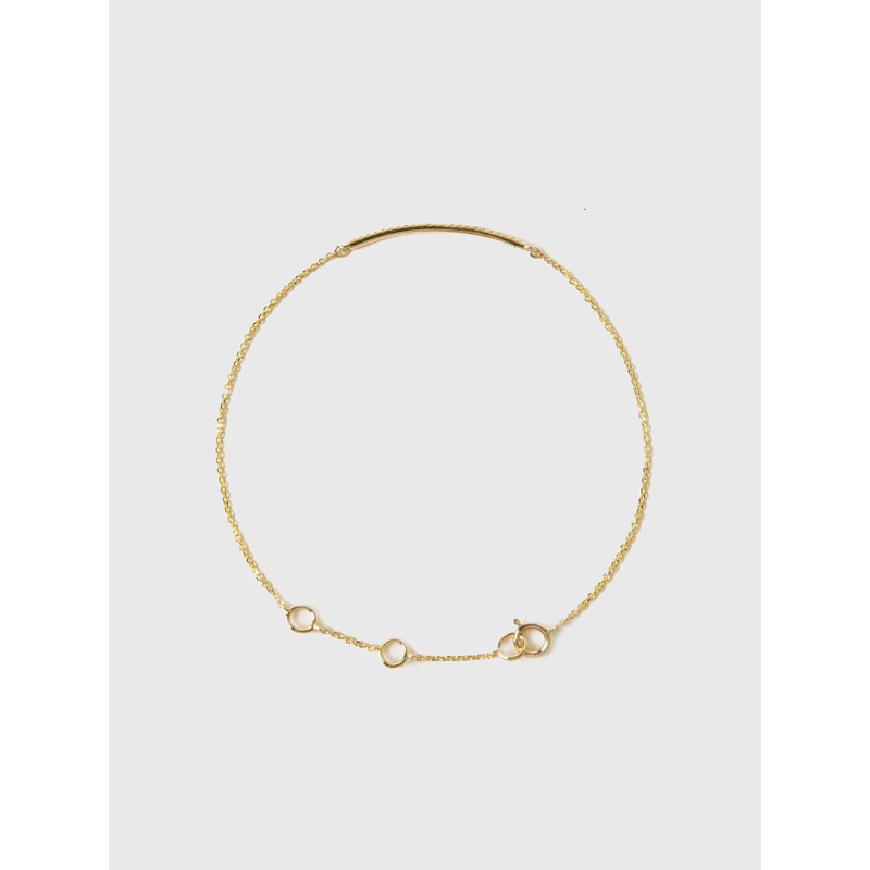 Stone And Strand Teeny Pav Diamond Bar Bracelet