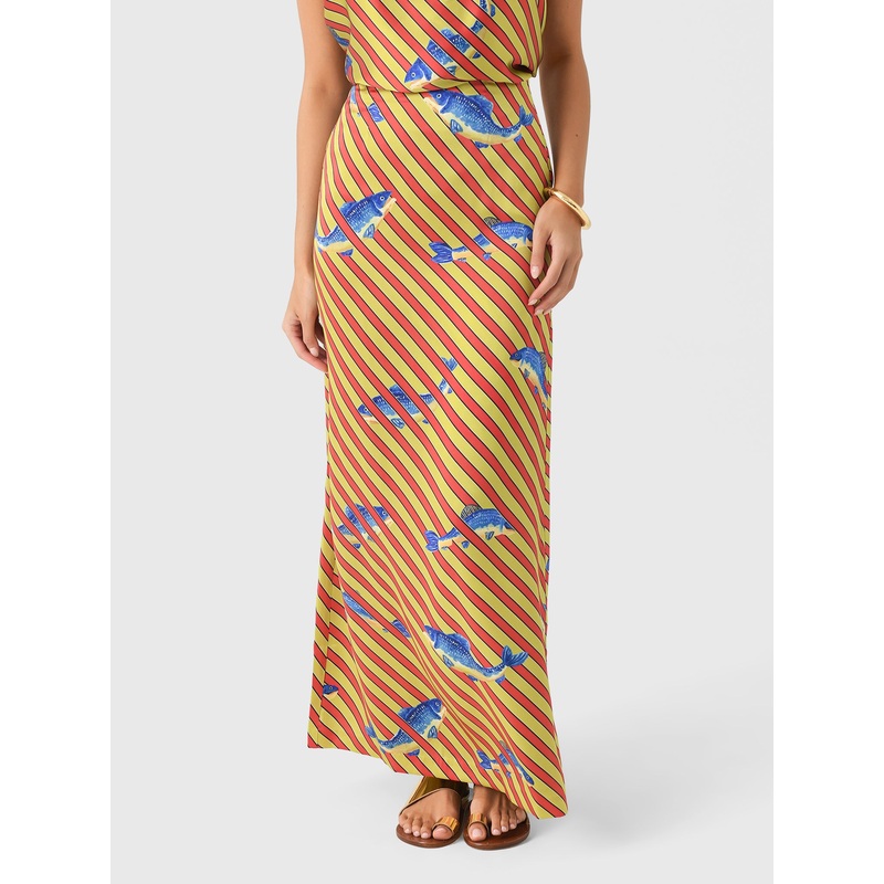 Alemais Women’s Lorenza Silk Skirt