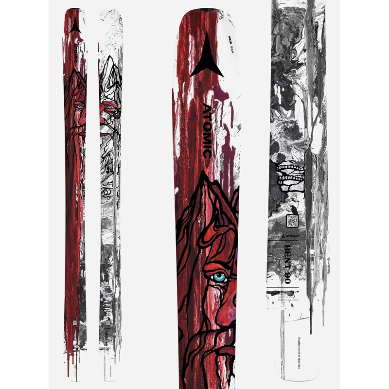 Atomic Bent 90 Skis 2024