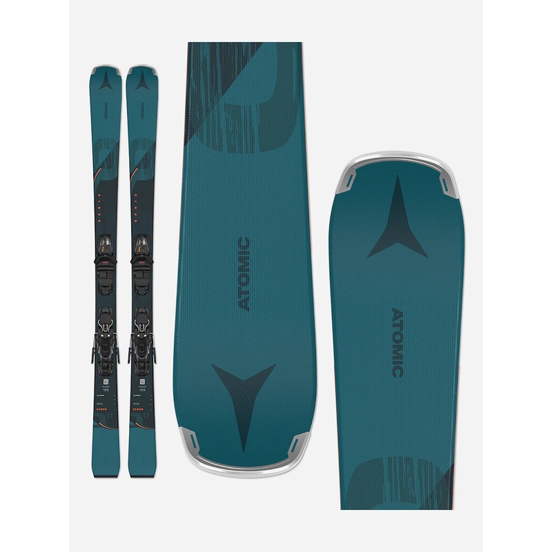 Atomic Cloud Q11 Skis + M10 GW Bindings 2024