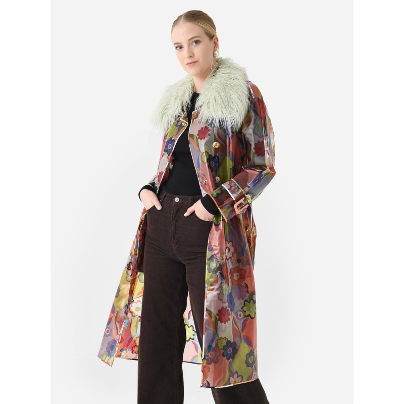 Celia B Women’s Flax Trench Coat