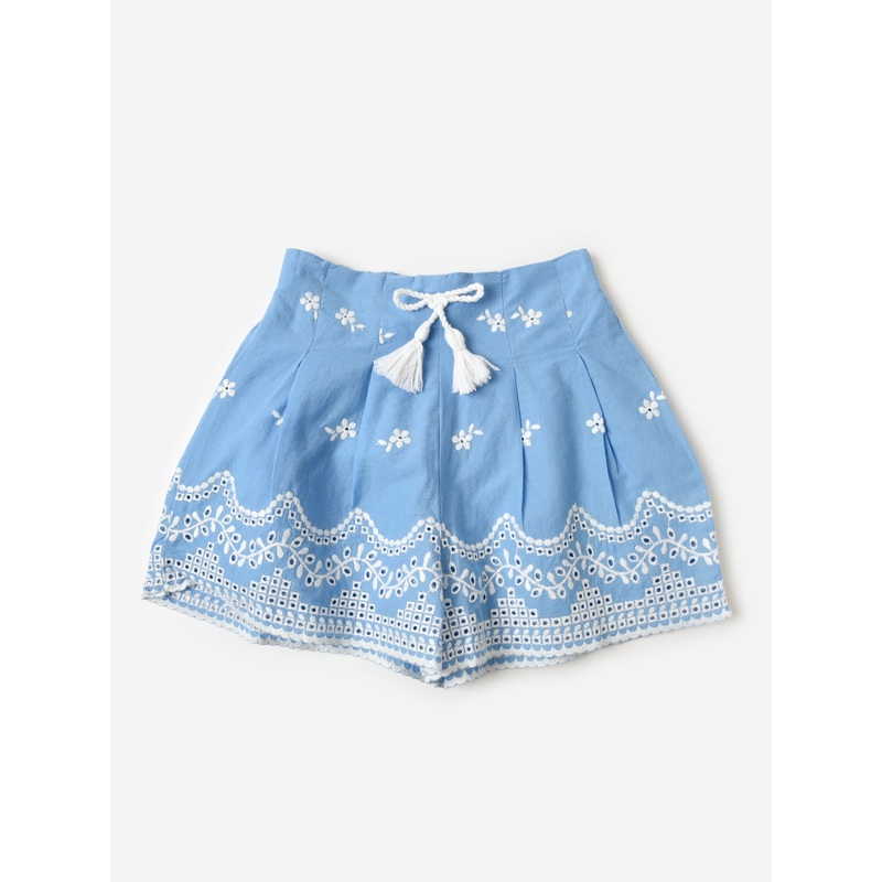 Mayoral Girls’ Embroidered Skort