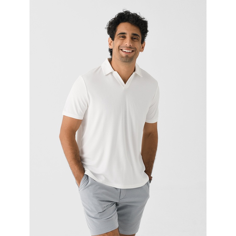RYE51 Men’s The Aston Piqu Double Knit Polo