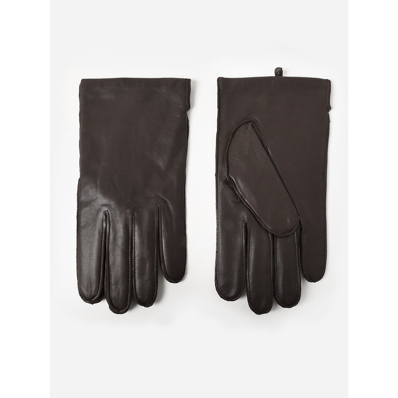 Vince Men’s Classic Cashmere-Lined Leather Glove