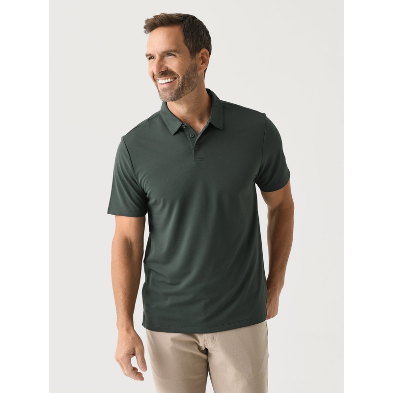 Vuori Men’s Gamepoint Polo|S|M|L|XL|XXL|ASPEN|WHITE|KASHMIR