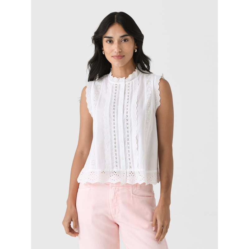 Xirena Women’s Lara Shirt|XS|S|M|L|SOFT PEACH|WHITE