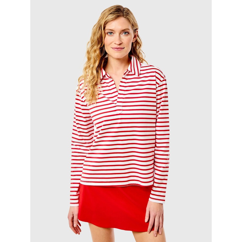 Addison Bay Women’s Mulberry Long Sleeve Top
