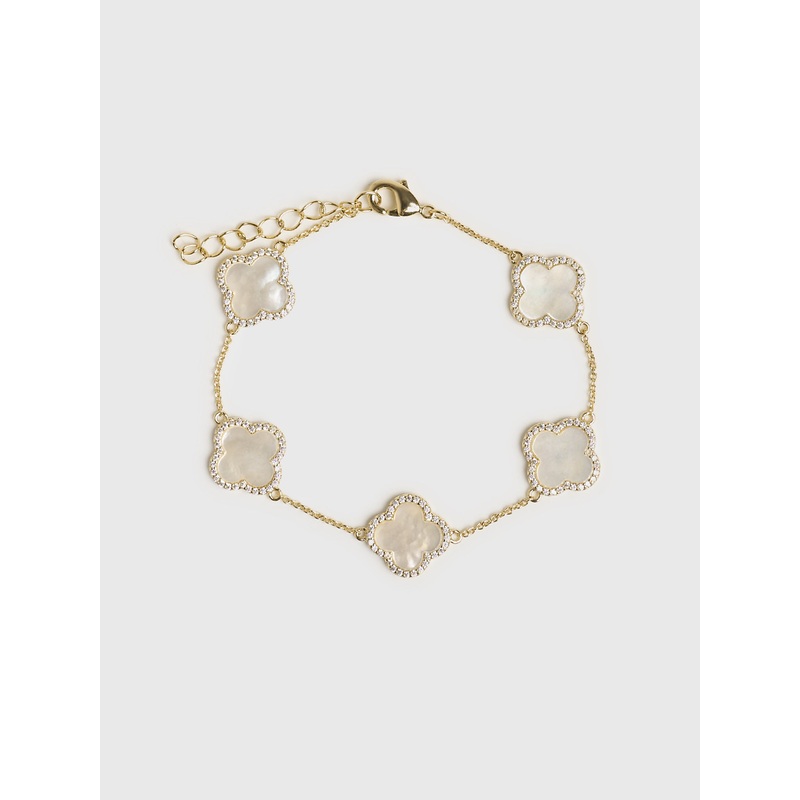 Electric Picks Icon White Bracelet