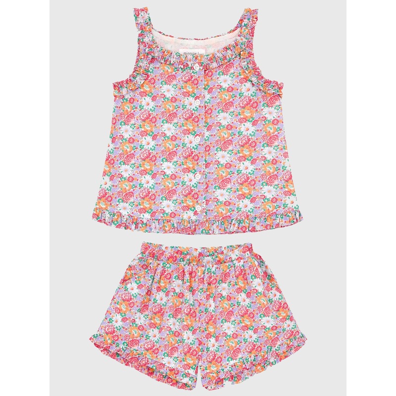 Minnow Girls’ Ruffle Tank + Short Set