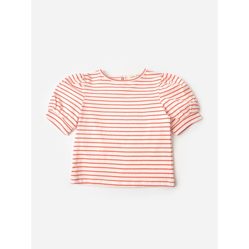Nella June Girls’ Puff Sleeve Tee