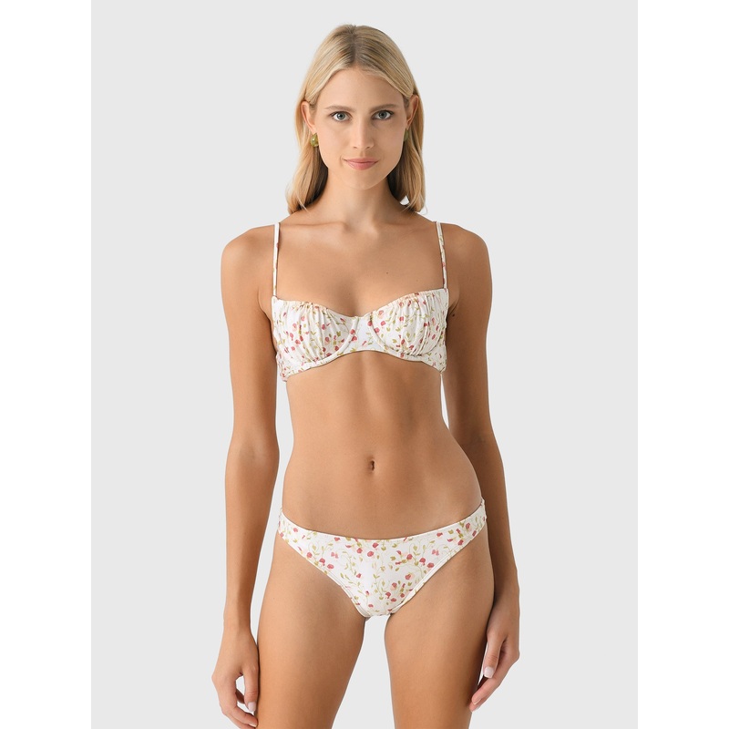 Peony Women’s Everlasting Ruched Balconette Bikini Top
