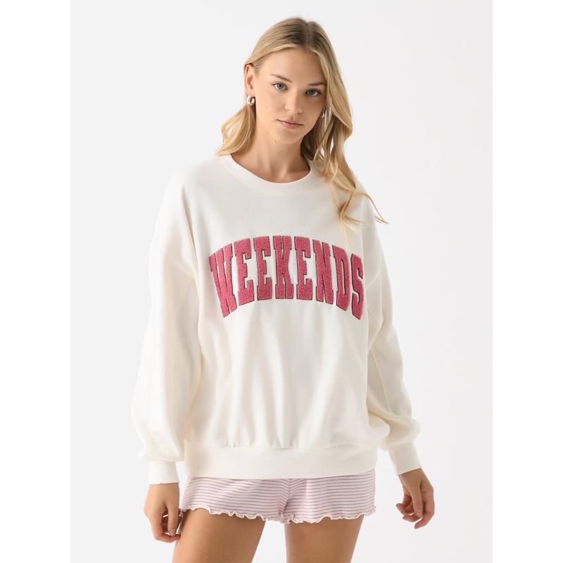 Z Supply Women’s Oversized Weekends Sweatshirt