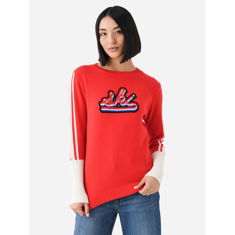 Never A Wallflower Women’s Ski Intarsia Sweater