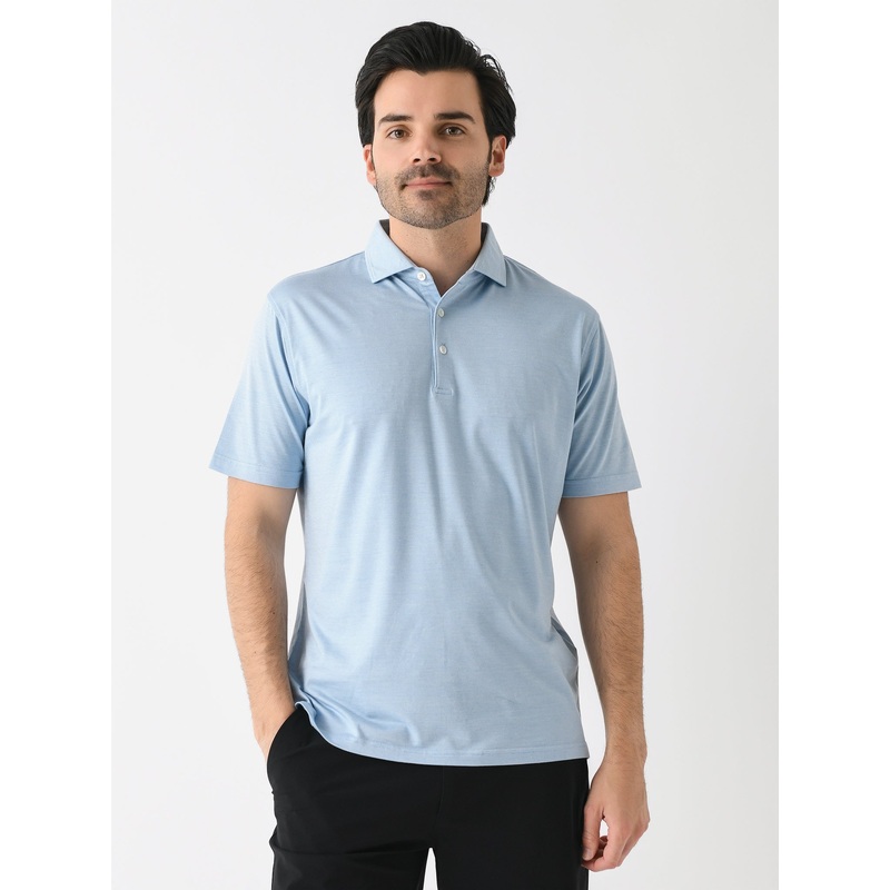 Peter Millar Crown Crafted Men’s Excursionist Flex Short Sleeve Polo