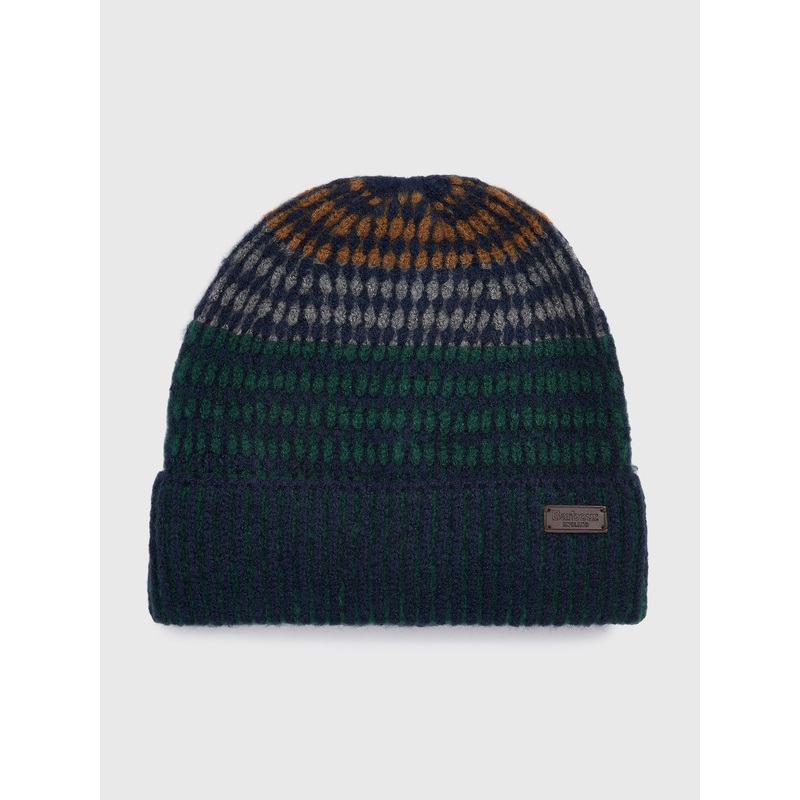 Barbour Men’s Harray Beanie|O/S|GREEN LOCH