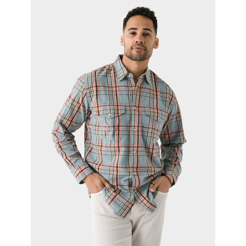 Filson Men’s Washed Feather Cloth Shirt