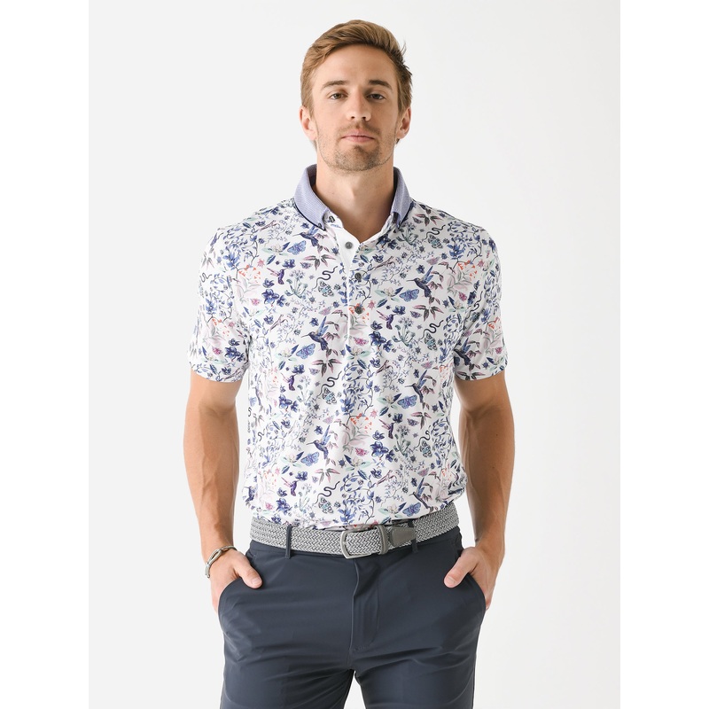 Greyson Men’s Whimsical World Polo