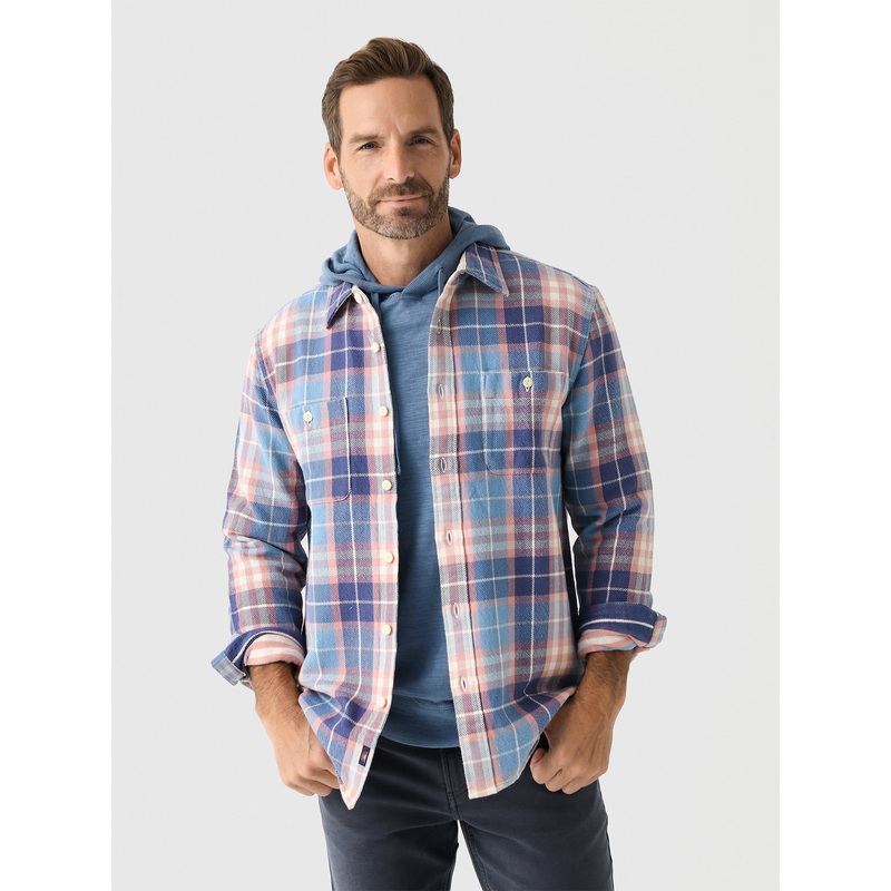 Faherty Brand Men’s The Surf Flannel