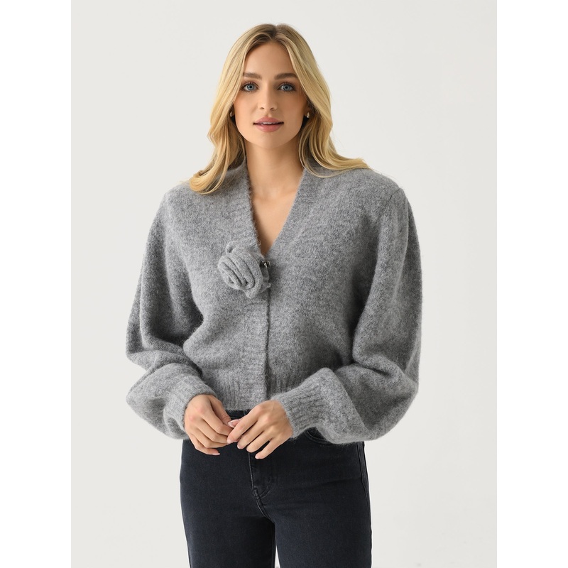 Rotate Women’s Knit Cropped Cardigan