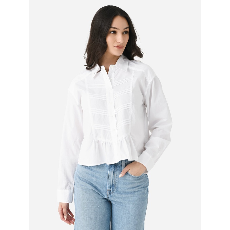 Xirena Women’s Kaspar Shirt|M|WHITE