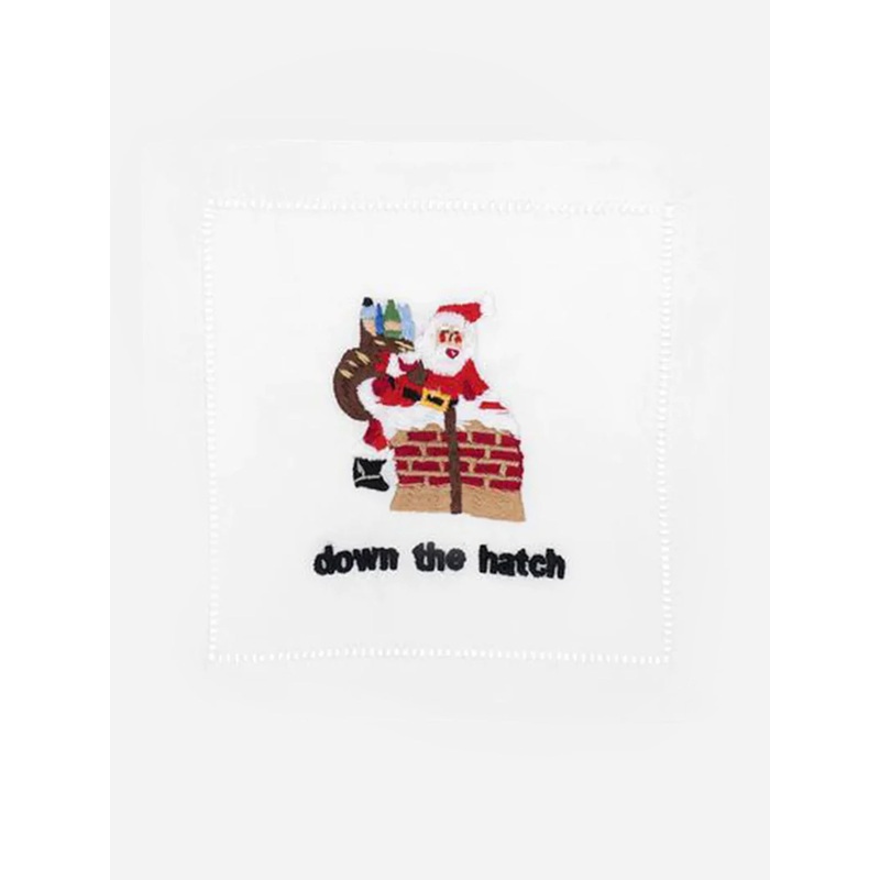 August Morgan Down The Hatch Cocktail Napkin Set