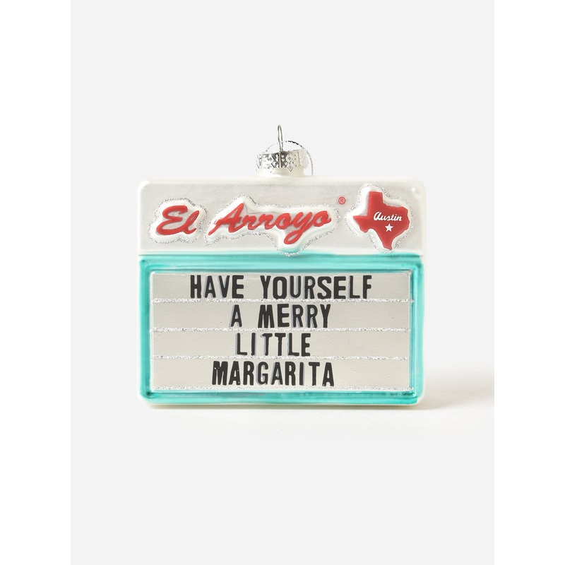 Cozumel Publishing Company El Arroyo Glass Ornament