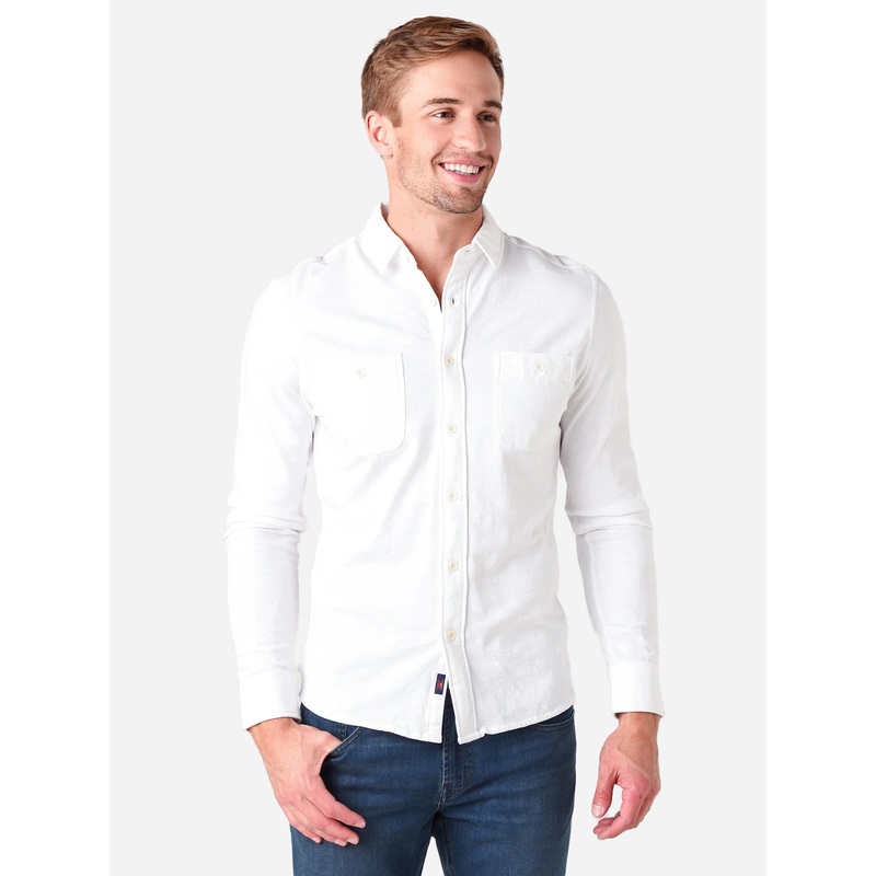 Faherty Brand Men’s Knit Seasons Shirt