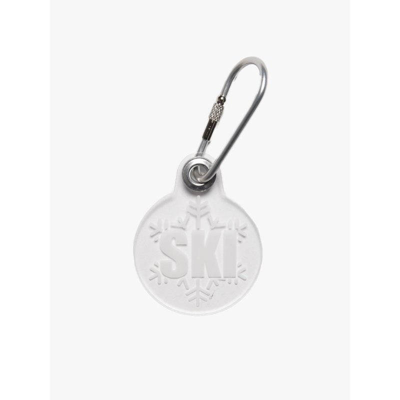 H Barnes And Co Ski Key Fob|O/S|CLEAR