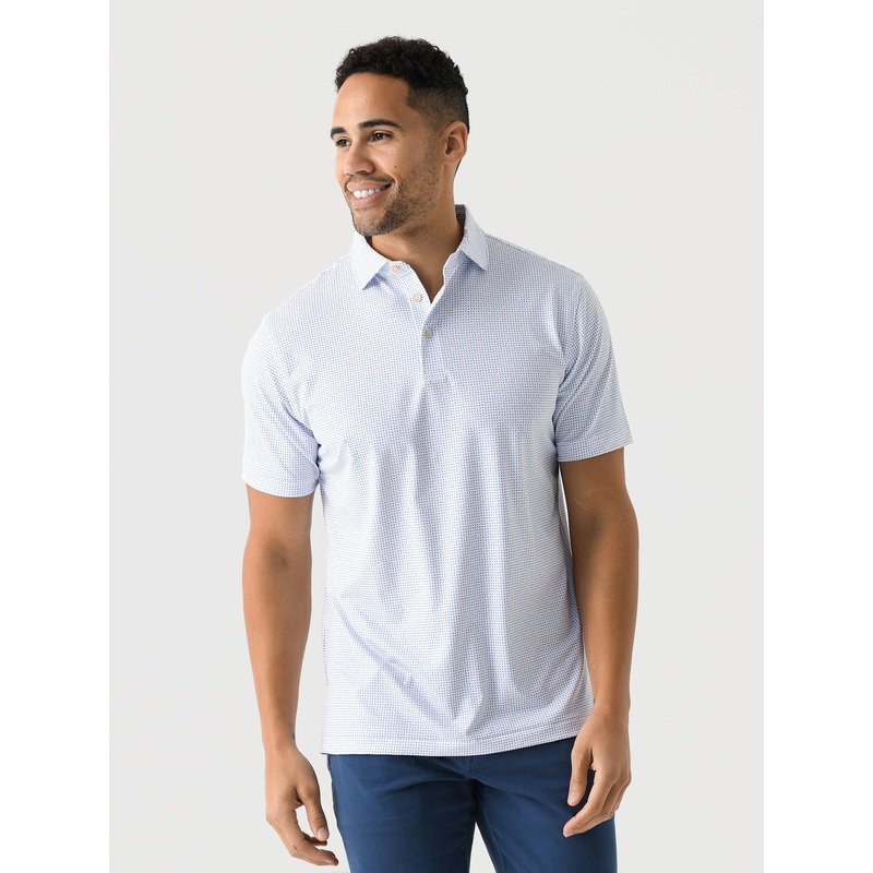 Peter Millar Crown Sport Men’s Daybreak Performance Jersey Polo