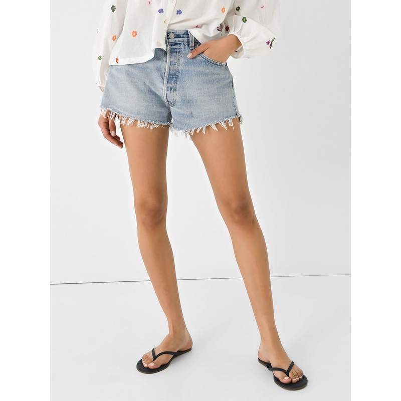 Re/Done Women’s Mid Rise Short
