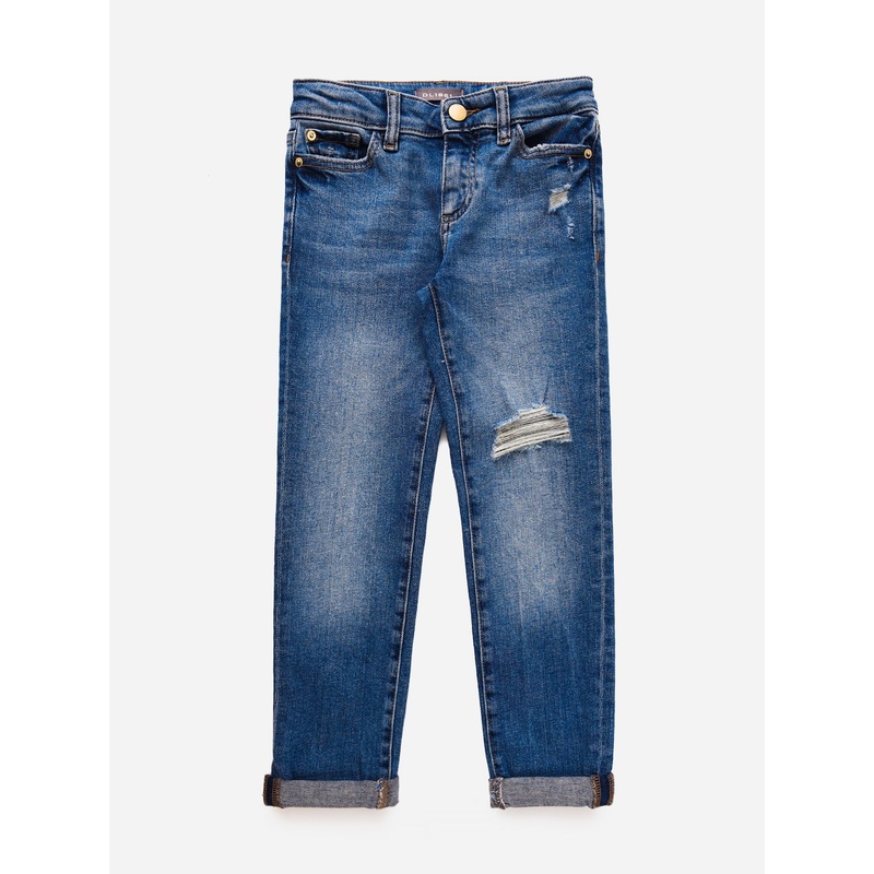 DL1961 Girls’ Harper Straight Boyfriend Jean