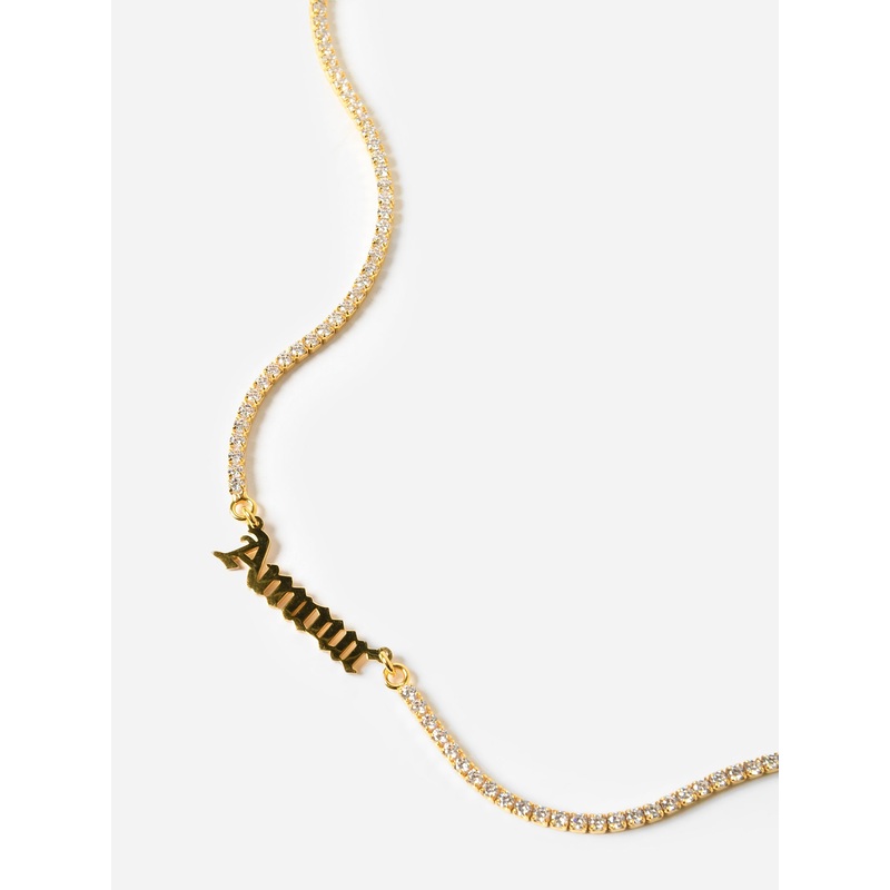 Maison Irem Amour Tennis Chain Necklace