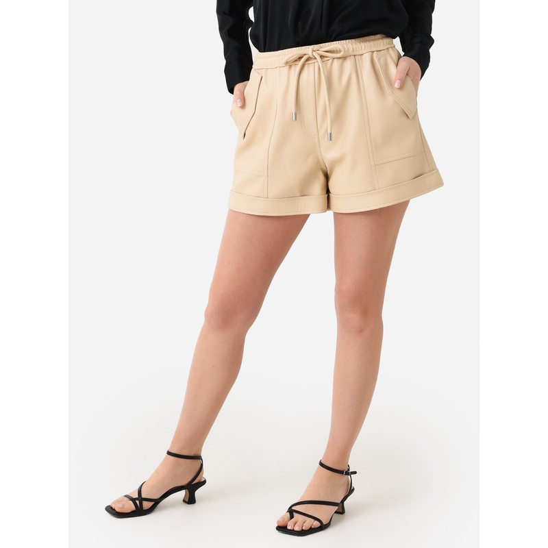 Simkhai Women’s Doah Vegan Leather Short