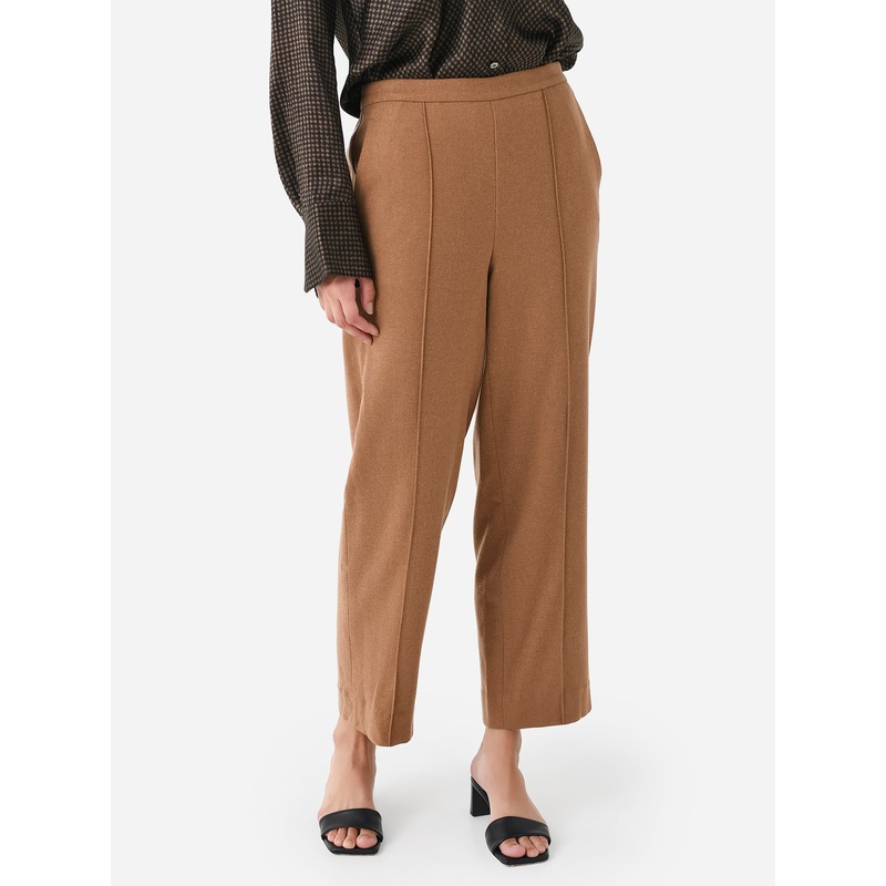 Vince Women’s Brushed Mid Rise Easy Pull-On Pant