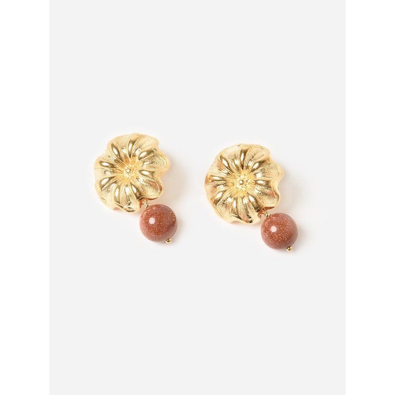 Destree Sonia Daisy Color Pearl Earrings