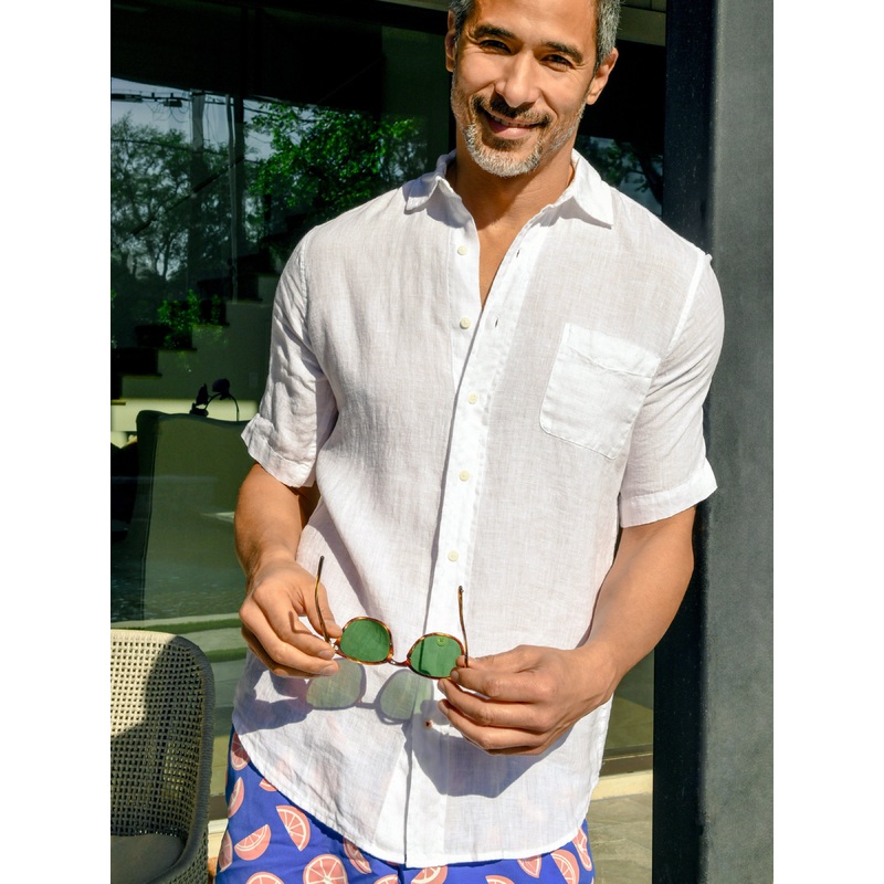 Love Brand + Co Men’s Manjack Linen Shirt