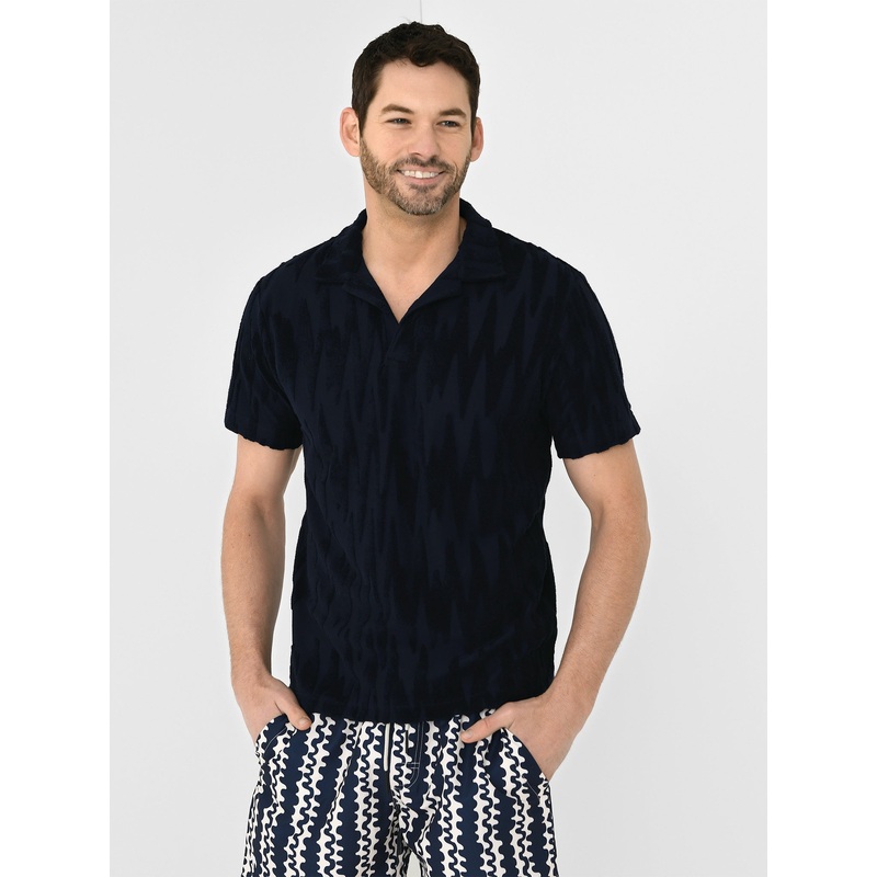 OAS Men’s Glitch Polo Terry Shirt