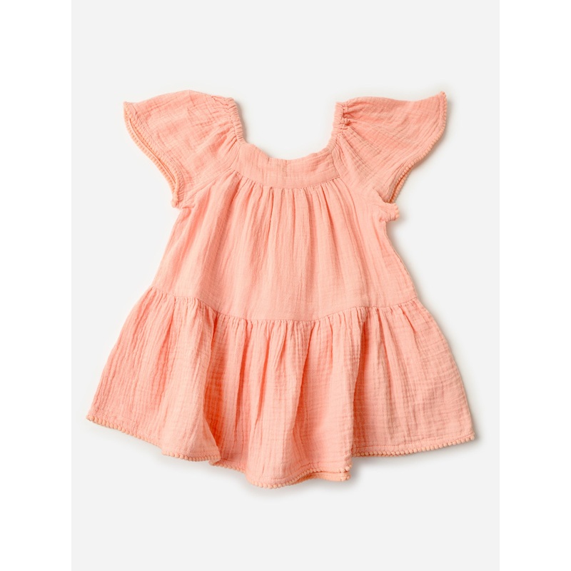 Snapper Rock Girls’ Flutter Sleeve Beach Dress