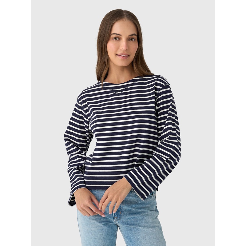 Alex Mill Women’s Marseille Boatneck Striped Tee