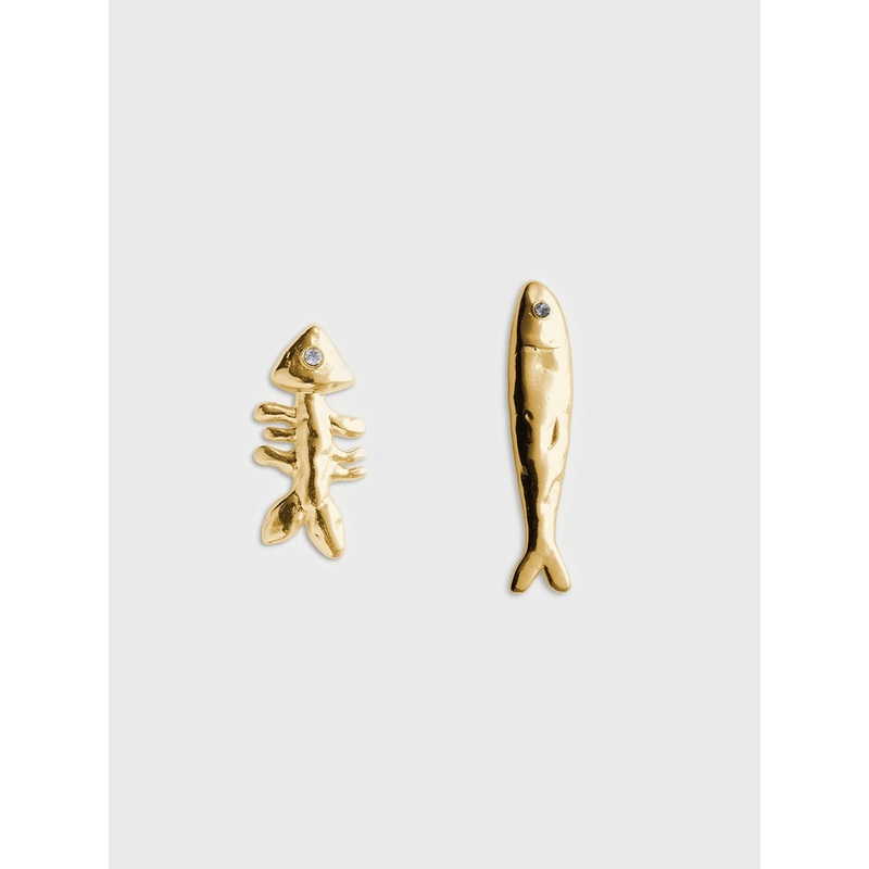 Eliou Sardine + Fishbone Earrings