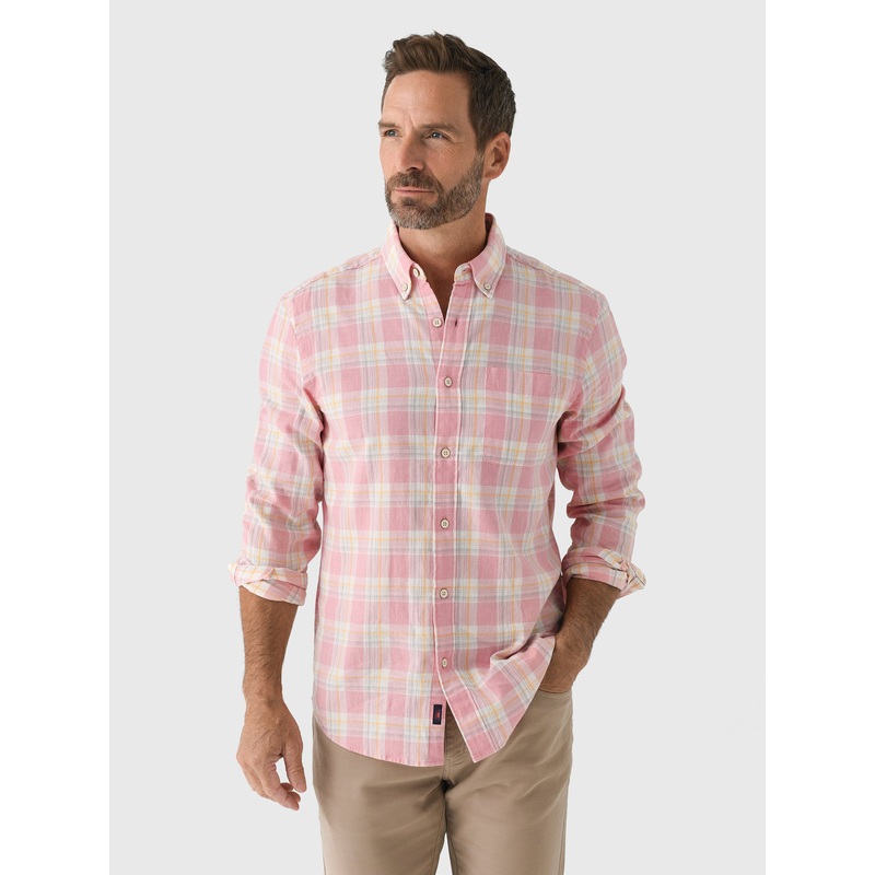 Faherty Brand Men’s Long-Sleeve Breeze Shirt