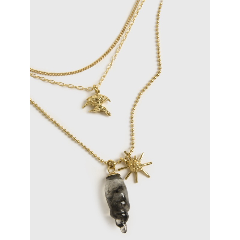 Alemais Reverie Chain Charm Necklace