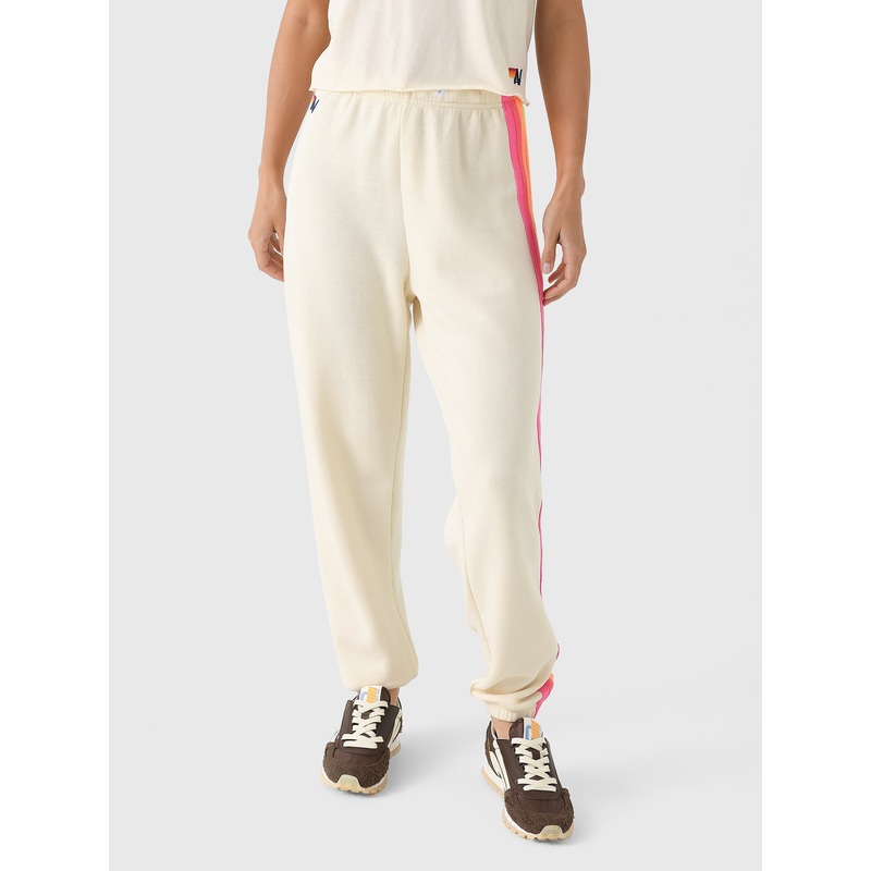 Aviator Nation Women’s 5 Stripe Sweatpant