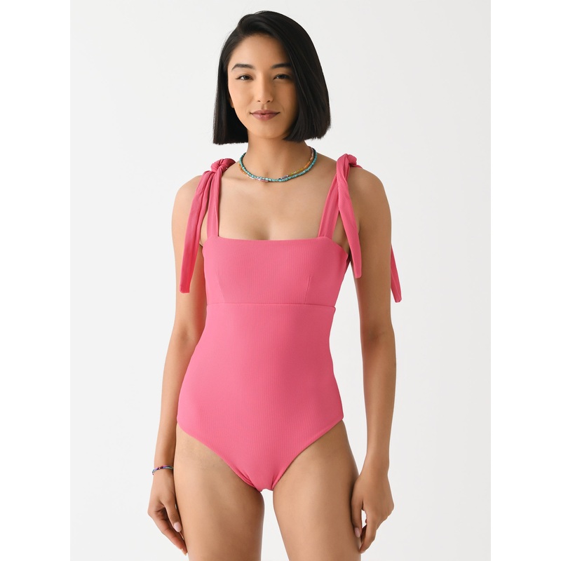 Citrine Women’s Indie Ribbed One-Piece Swimsuit