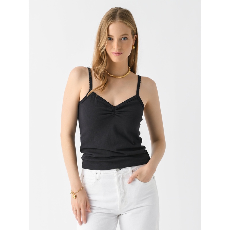 AMO Women’s Scallop Knit Cami