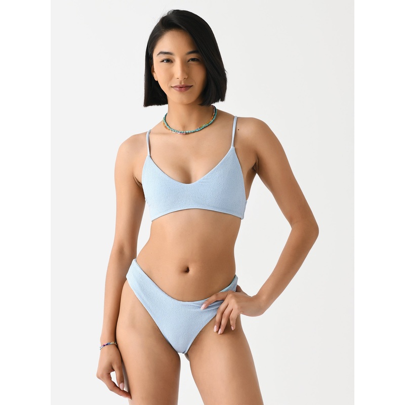 Citrine Women’s Stella Ribbed Bikini Top